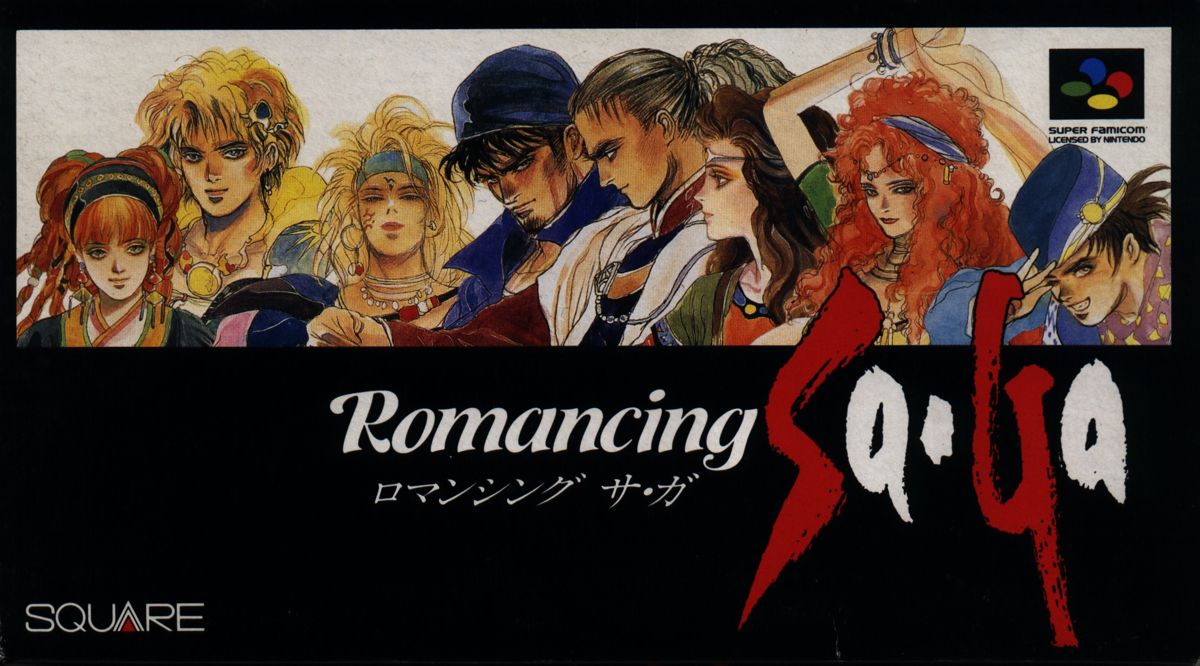 Romancing SaGa box art for Super Famicom